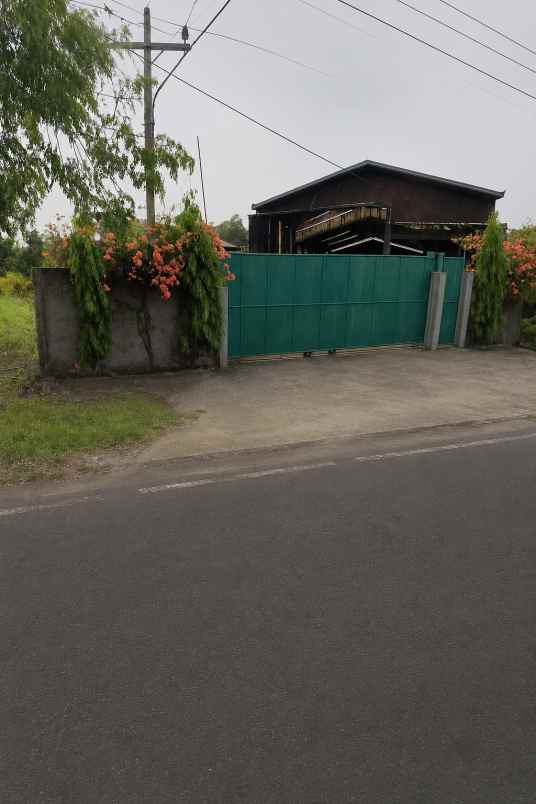 jual gudang kosong strategis di desa kenep pasuruan