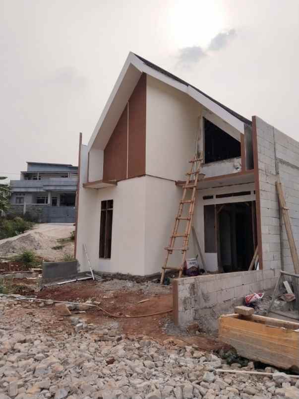 jual rumah model scandinavian siap huni harga murah
