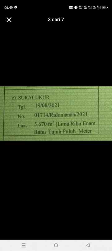 jual tanah lahan kosong cibarusah