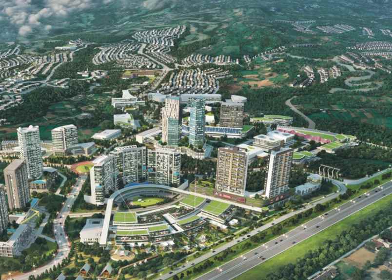 kavling komersial 1000m siap bangun summarecon bogor