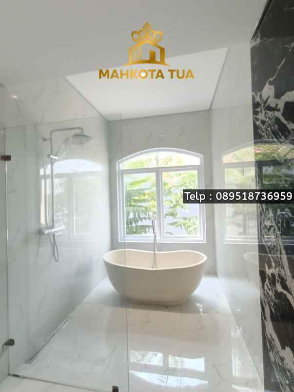 kemang brand new house siap huni dengan rooftop