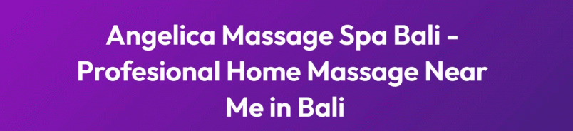 massage bali near me