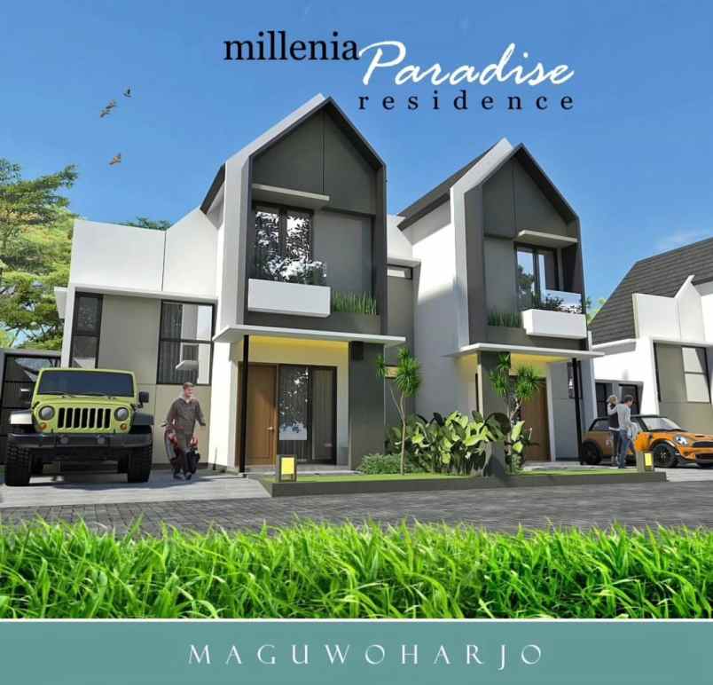 Millenia Paradise Rumah 2 Lantai Dengan Kolam Renang Maguwoharjo