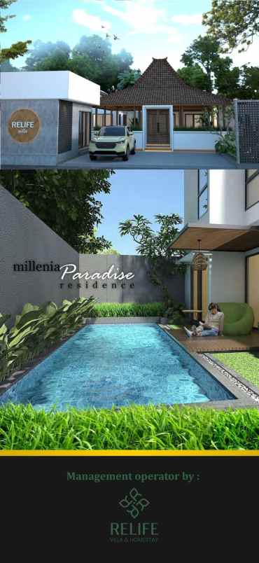millenia paradise rumah 2 lantai maguwoharjo