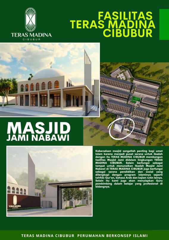 perumahan muslim teras madina cibubur