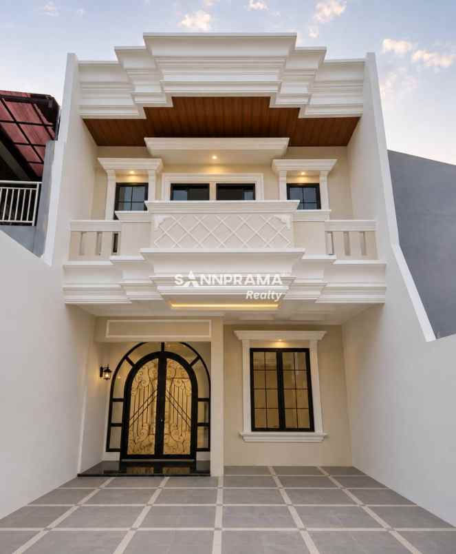 rumah 2 lantai ada pool di tanah baru depok