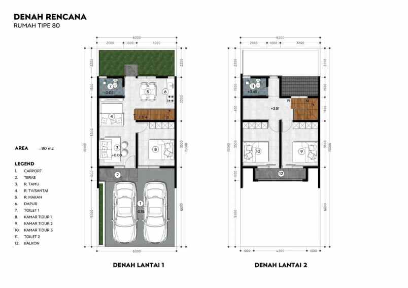 rumah 2 lantai cimanggu bogor