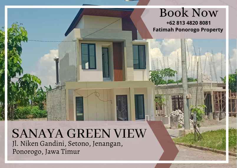rumah 2 lantai syariah minimalis ponorogo