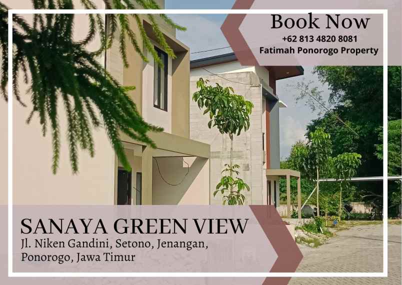 rumah 2 lantai syariah minimalis ponorogo