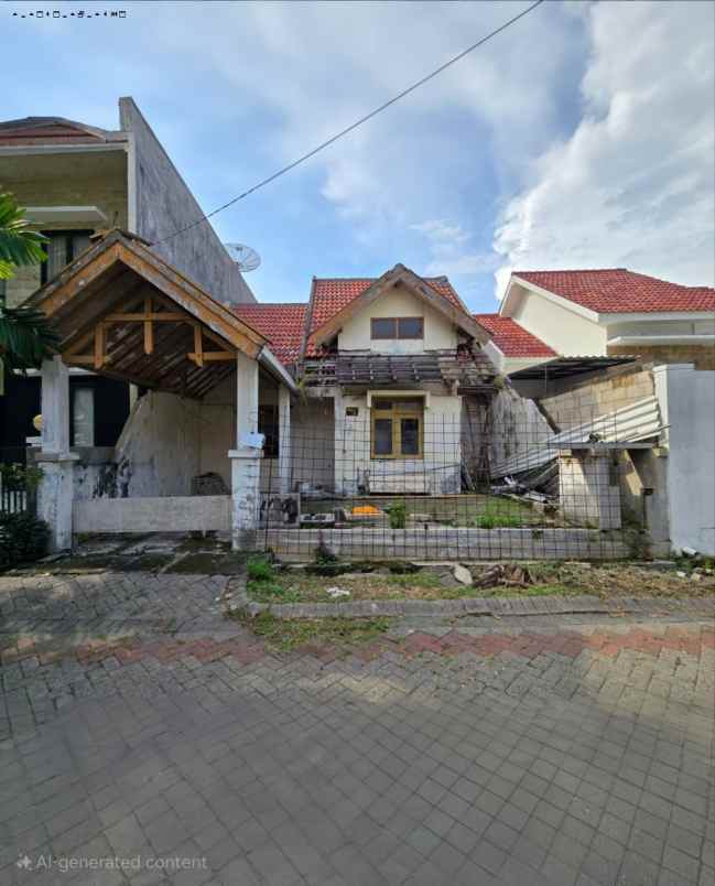 rumah araya 2 hitung tanah