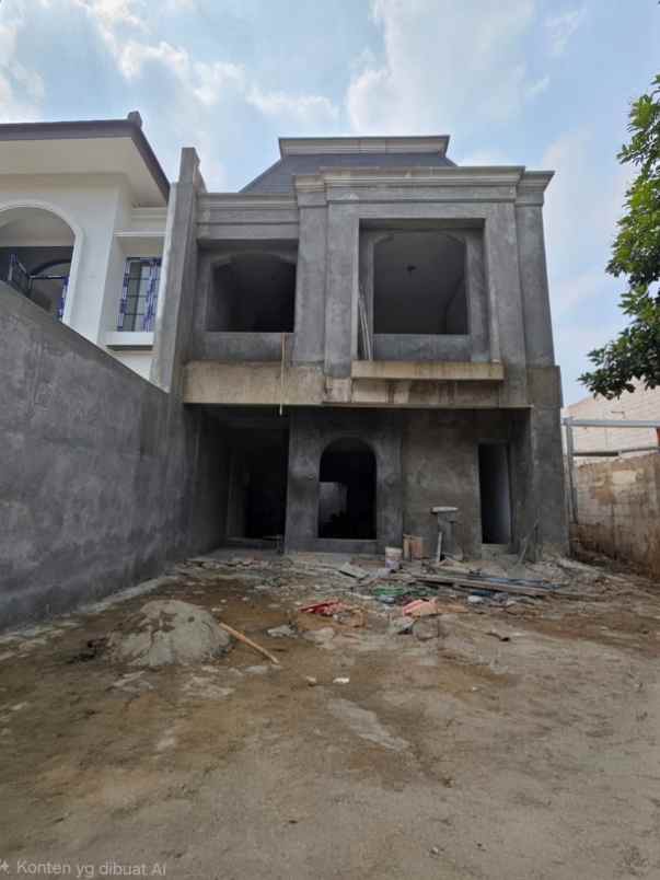 rumah baru desain american classic di billymoon