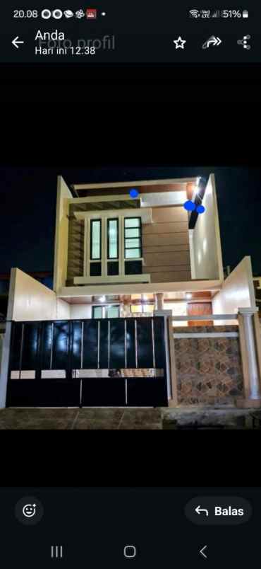 rumah baru gress darmo indah selatan