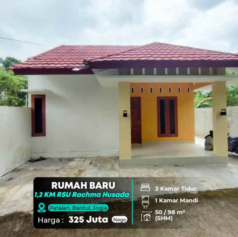 rumah dekat jl parangtritis rsu rachma husada 1 2 km