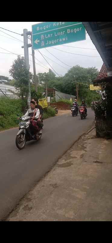 rumah di bogor utara pinggir jalan angkot