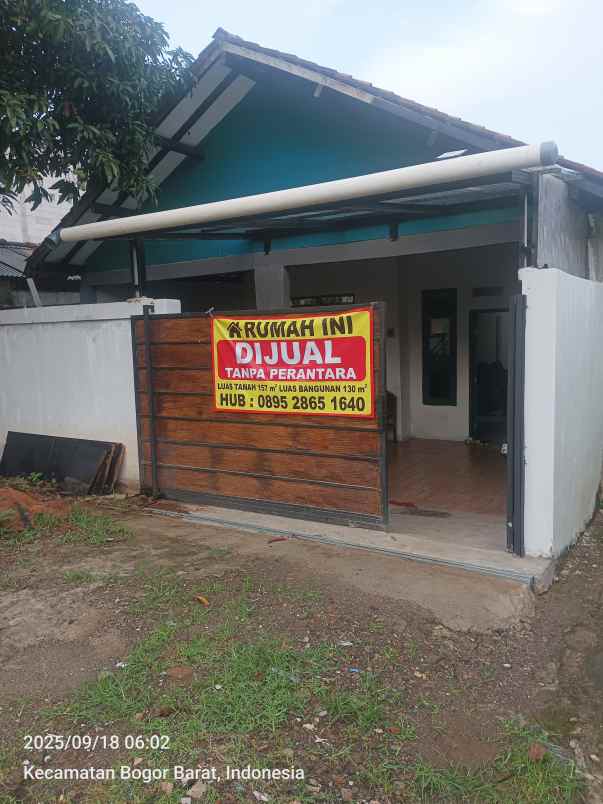 rumah di tengah kota bogor