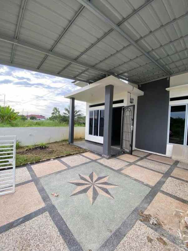 rumah dijual jl matoa raya arengka harga 345 juta