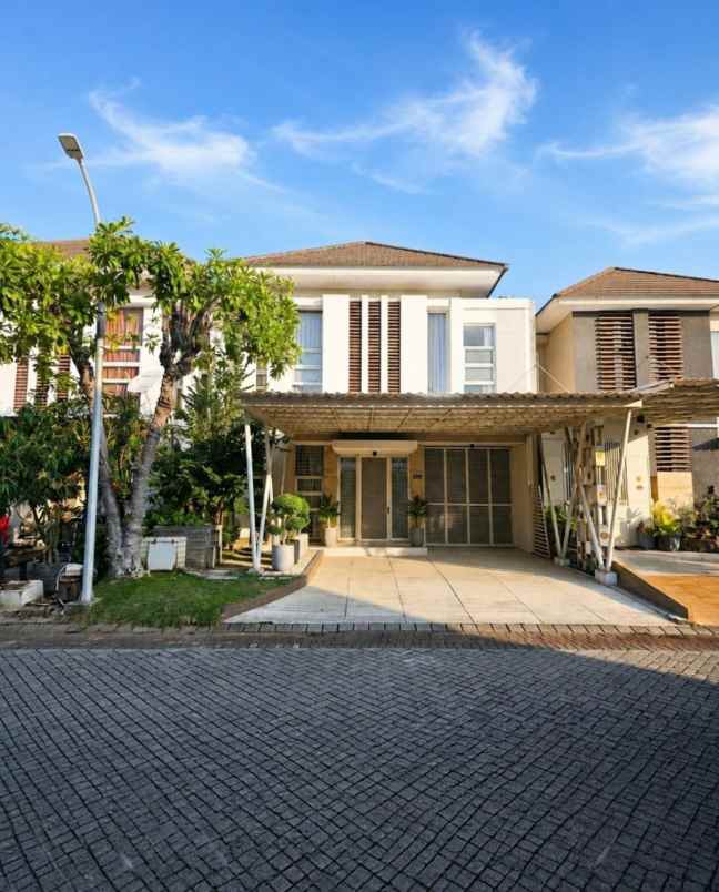rumah eastcoast park pakuwon city minimalis siap huni