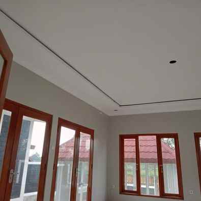 rumah etnik klasik tanah luas view candi prambanan