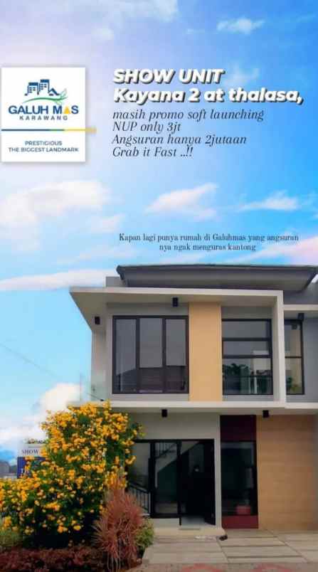 rumah jalan raya galuh mas