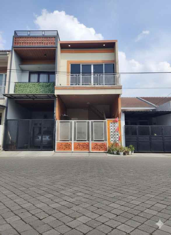 rumah medokan sawah timur furnish siap huni strategis