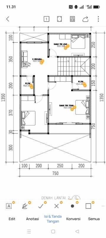 rumah mewah 2 5 lantai nempel villa cinere mas