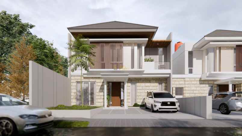 rumah mewah 2 lantai 5 menit dari sleman city hall