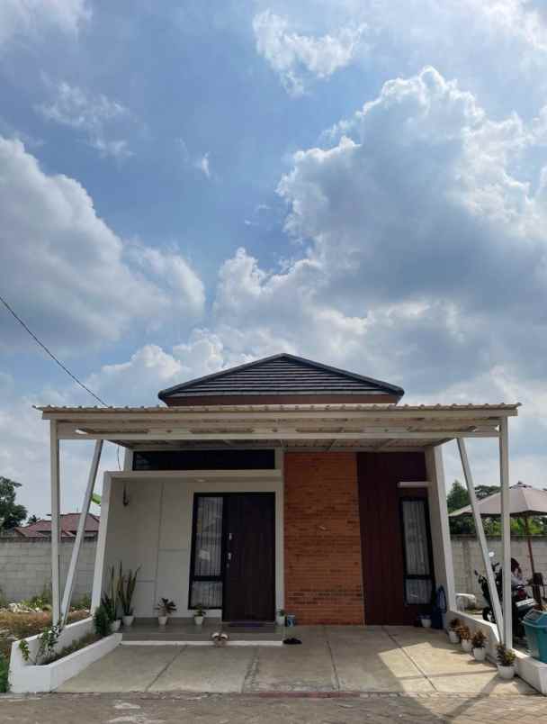 rumah milenial yang estetik dan elegan di tapos depok