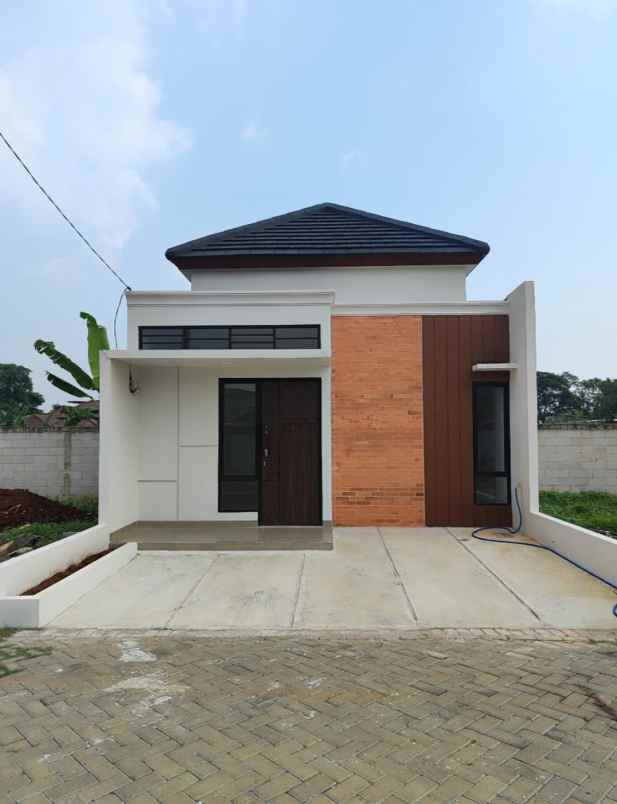 rumah milenial yang estetik dan elegan di tapos depok