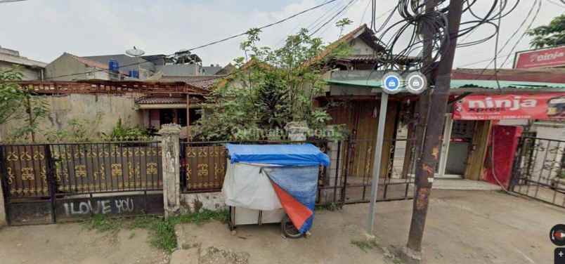 rumah pinggir jalan cipulir hitung tanah