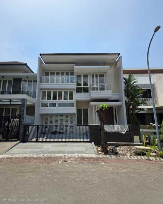 rumah san antonio pakuwon city new minimalis