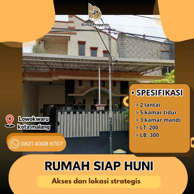 Rumah Siap Huni Pusat Kota Malang
