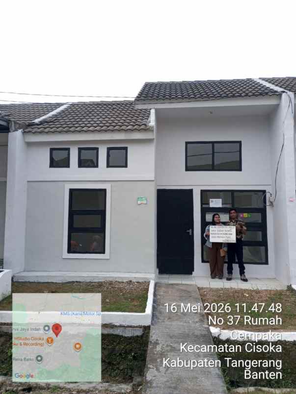 rumah subsidi murah dekat jakarta 1 2 jt flat