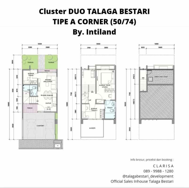 rumah talaga bestari cluster duo