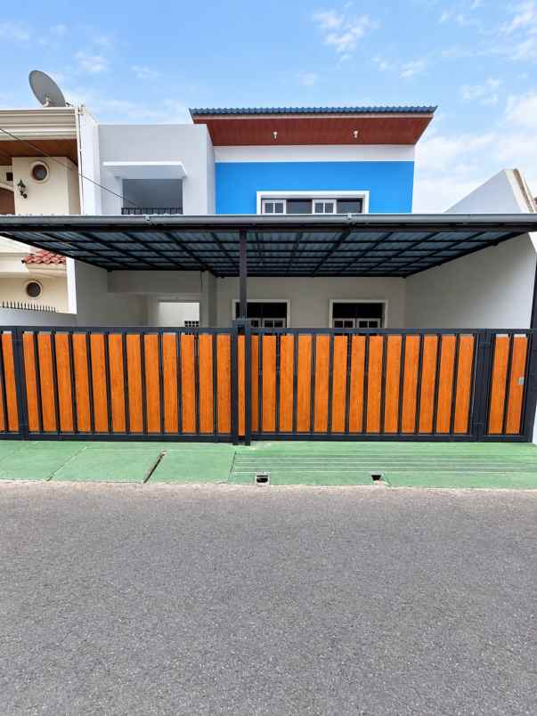 rumah tanah luas siap huni di pondok bambu