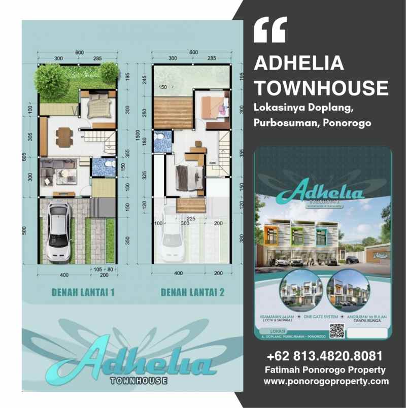 rumah terakhir 2 lantai syariah ponorogo