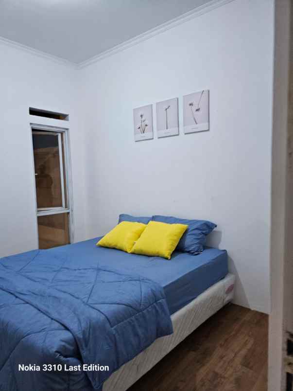 siap huni rumah cluster desain japanese dekat stasiun