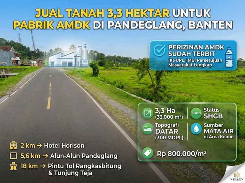 tanah 3 3 hektar izin amdk sudah terbit