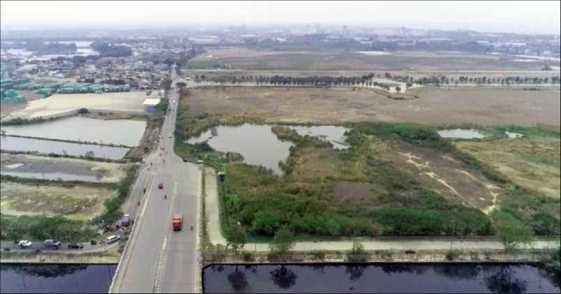 tanah jl akses marunda