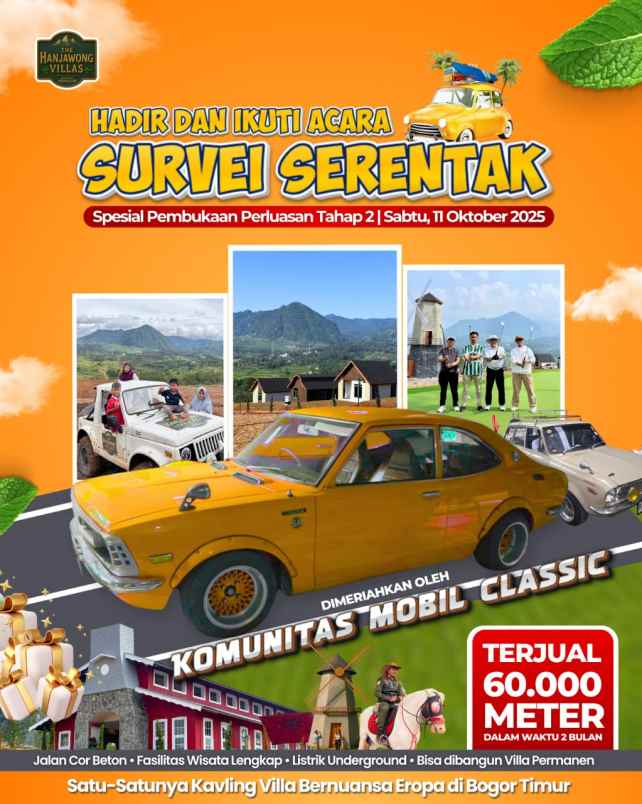 tanah kavling survei di sukamakmur bogor