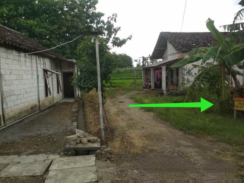 tanah murah shm 70 jt dijual cepat kalijambe sragen