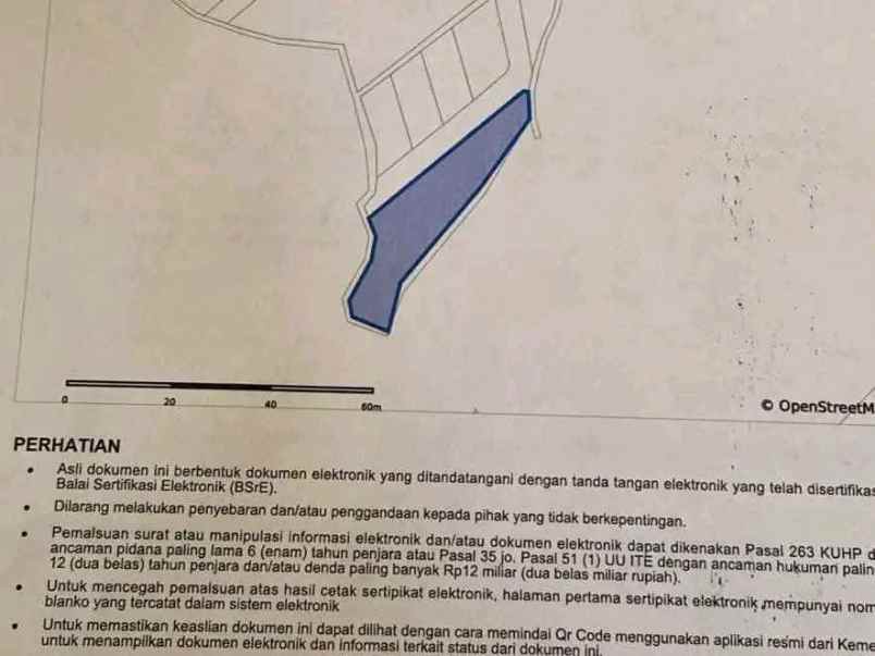 tanah murah view sawah deket terminal di gunungpati