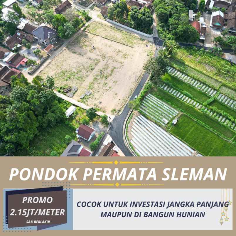 tanah pekarangan di dekat jl magelang dan ibarbo park