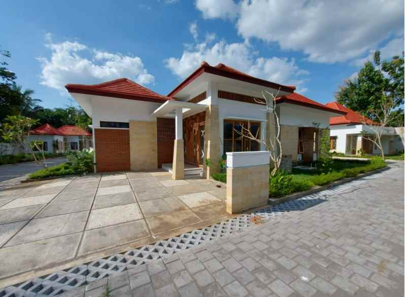 villa fully furnish murah di borobudur magelang