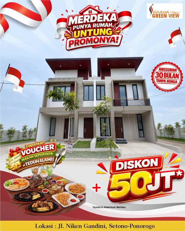 viral call jual rumah syariah ponorogo