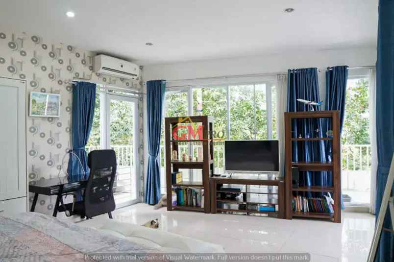 620 rumah modern dengan view di cigadung bandung utara