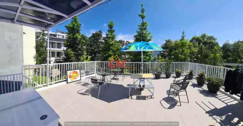 620 rumah modern dengan view di cigadung bandung utara