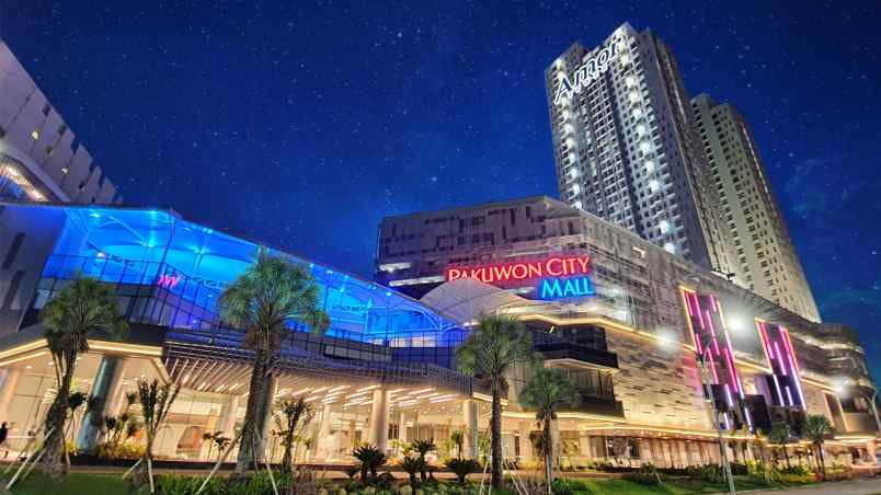 apartemen amor lt 17 view city studio full fursish