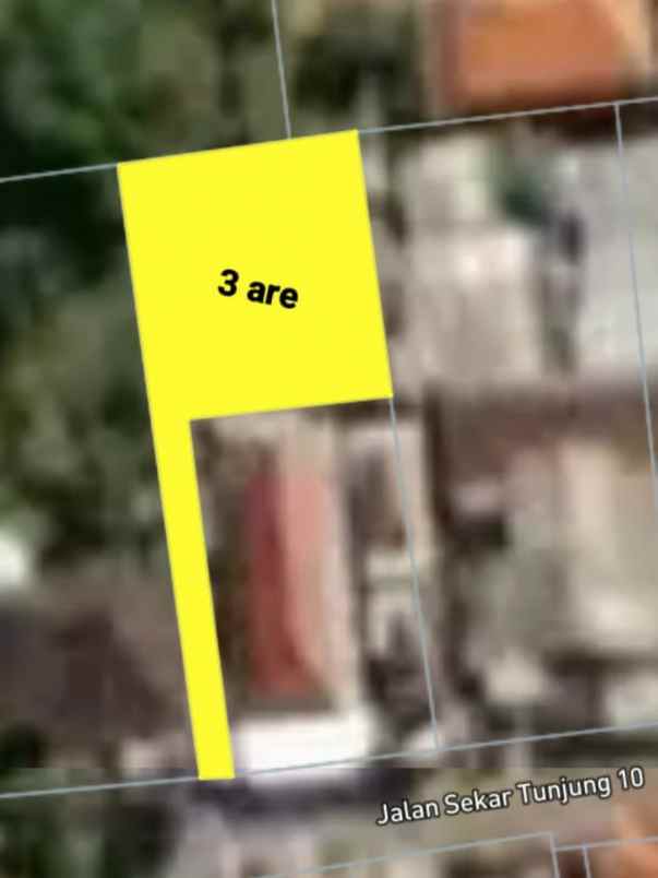 dijual 3 are jl sekar tunjung gatsu timur denpasar
