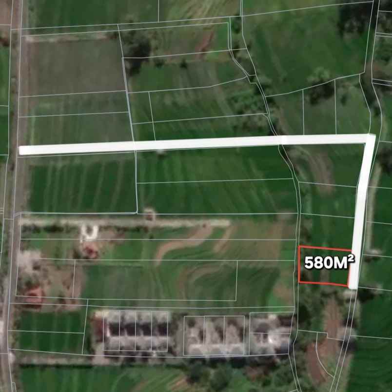 dijual 5 8 are jl pantai nyanyi beraban kediri tabanan