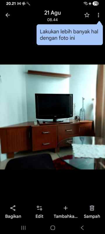 dijual apartemen jl kh mas mansyur no 126